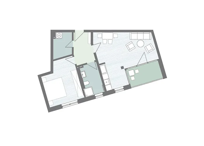 Apartementanlage Duenenblick Duenenblick Whg 14 公寓 格拉尔-米里茨